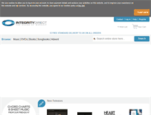 Tablet Screenshot of integritydirect.com